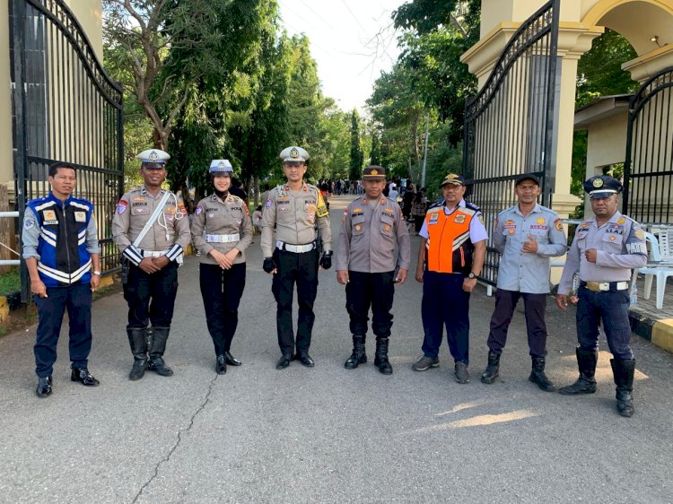 Ibadah Paskah di Kota Kupang Kondusif, Kapolresta Kombes Aldinan Manurung Apresiasi Seluruh Pihak.
