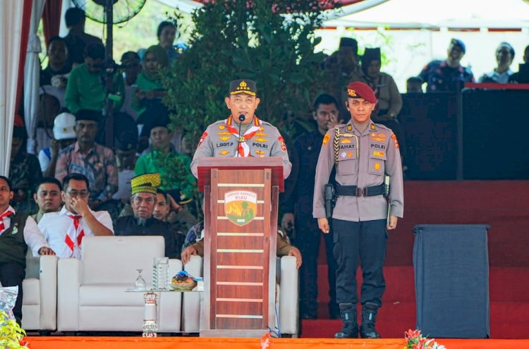 Buka Jambore Karhutla Riau 2025, Kapolri Ajak Masyarakat Jaga dan Lestarikan Lingkungan