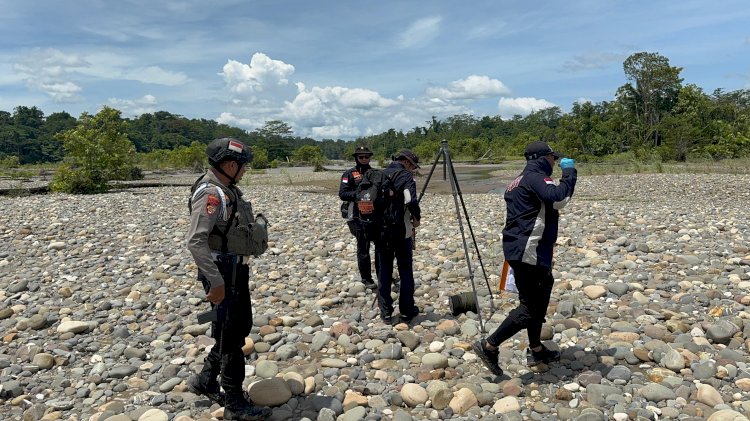 Olah TKP dan Rekonstruksi oleh Bareskrim Polri di Lokasi Hilangnya Iptu Tomi S Marbun