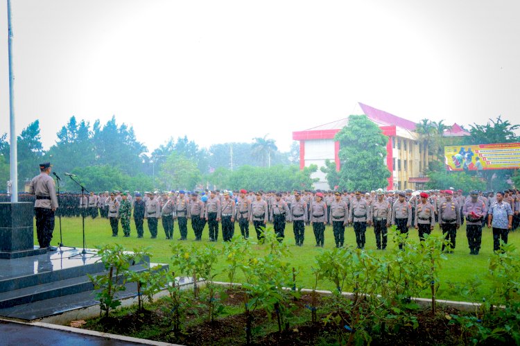 Hari Buruh Internasional, Polresta Kupang Kota Siagakan Personel di Lokasi-lokasi Strategis.