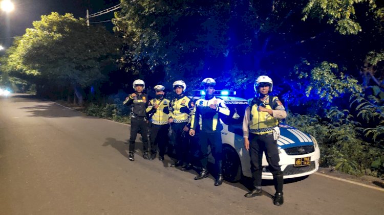 Polresta Kupang Kota Lakukan Patroli, Cegah Pelanggaran Hingga Aksi Premanisme di Kota Kupang.