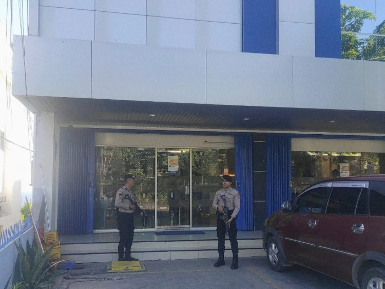 Pam Obvit Polresta Jamin Keamanan Sejumlah Objek Vital di Kota Kupang