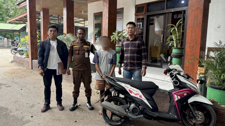 Residivis Kasus Pencurian Sepeda Motor Dilimpahkan ke Kejaksaan Negeri Kota Kupang