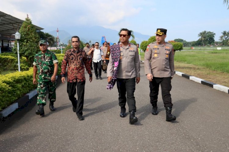 Wakapolda NTT Disambut Hangat di Ende, Gelar Kegiatan Asistensi Jajaran Polres Daratan Flores