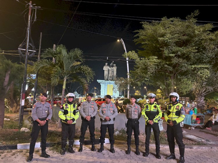 Laksanakan Patroli Rutin, Upaya Polresta Kupang Kota Dalam Menjaga Stabilitas Keamanan.