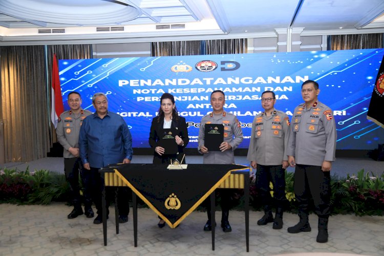 Canangkan Policetube, Polri Gandeng PT Digital Unggul Gemilang
