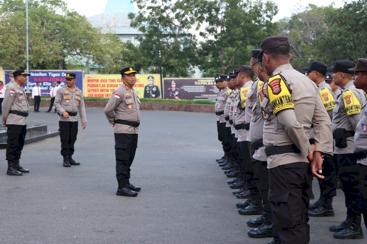 Tingkatkan Kinerja, Wakapolresta Kupang Kota Minta Bhabinkamtibmas Tampil Humanis dan Responsif.