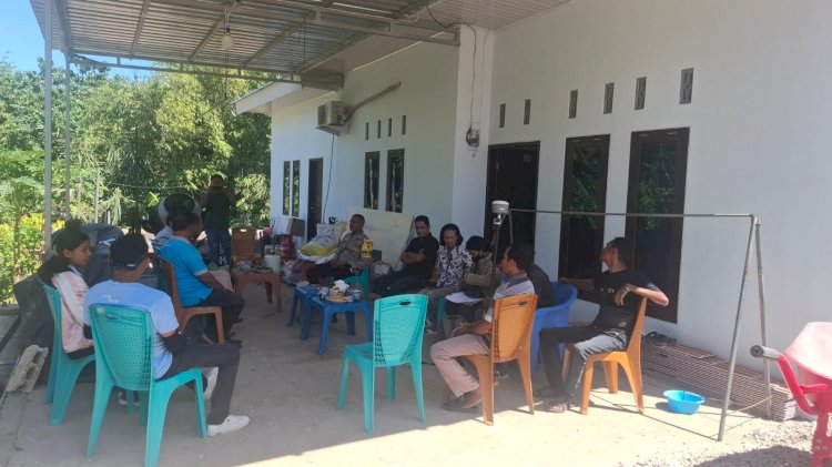 Bhabinkamtibmas Bakunase II Patroli Dialogis dan Sosialisasikan Program Pemberdayaan Ekonomi Warga