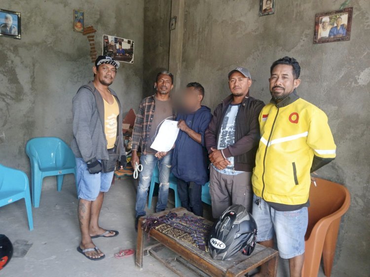 Mangkir dari Panggilan, Terduga Pelaku Penganiayaan Diamankan Reskrim Polsek Alak dan Maulafa.
