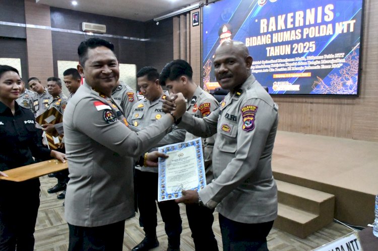 3 Hari Rakernis Bidang Humas Polda NTT, Polresta Kupang Kota Dapat Apresiasi.
