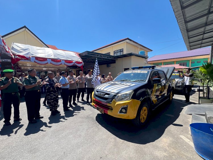 Polresta Kupang Kota Gelar Pangan Murah, 4 Ton Beras Terdistribusi ke Masyarakat.