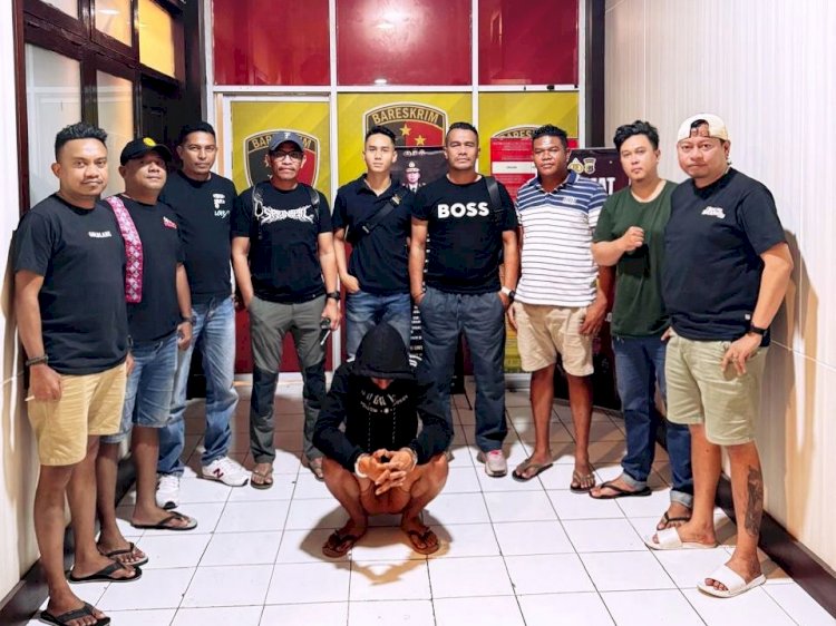 Kurang dari 1X24 Jam, Jatanras Polresta Kupang Kota Amankan Terduga Pelaku Persetubuhan Anak di Bawah Umur.