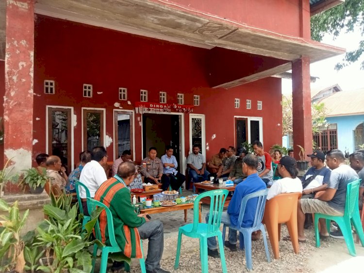 Rekonsiliasi Pemuda Alor dan Sumba Tengah, Polsek Kota Lama Mediasi Perdamaian Pasca Tawuran.