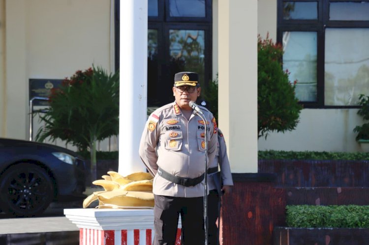Kapolresta Kupang Kota Apresiasi Kinerja Personel, Tekankan Disiplin dan Pelayanan Humanis.