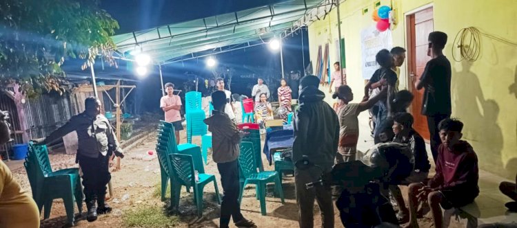 Respon Cepat Polsek Maulafa Bubarkan Pesta Wisuda yang Picu Keributan di Maulafa