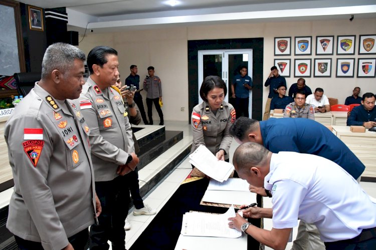 Polda NTT Teken Sejumlah Perjanjian Kerja Sama, Perkuat Sinergi Dukung Ketahanan Pangan dan Pengembangan SDM Polri.