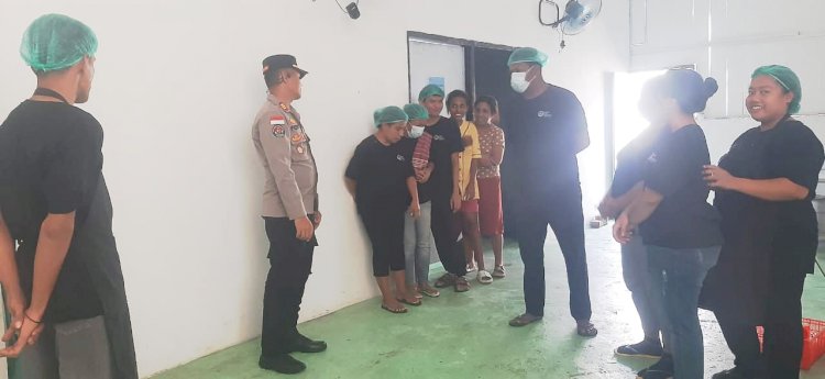 Kapolsek Maulafa Meninjau dan Mediasi Perselisihan di SPPG Maulafa 7 Kelurahan Bello