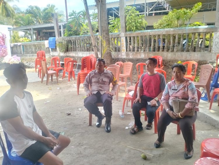 Bhabinkamtibmas Airnona Tanggapi Aduan Warga Soal Musik Tengah Malam