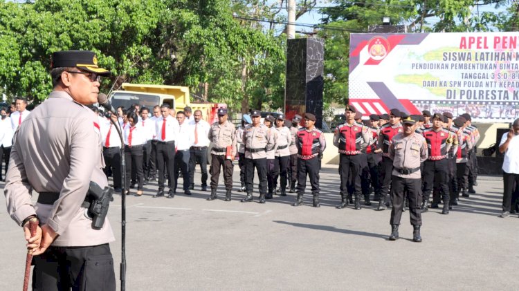 Tindak Tegas Pelanggaran, Kapolresta Kupang Kota Minta Perwira Awasi Anggota Secara Ketat.