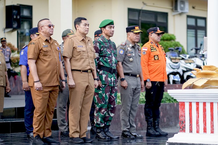 Kapolresta Kupang Kota Pimpin Apel Kesiapan Tanggap Darurat Bencana Hidrometeorologi