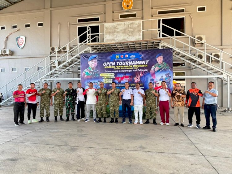 Wakapolresta Kupang Kota Hadiri Open Tournament Modern Pentathlon Indonesia Provinsi NTT di Lanud El Tari Kupang