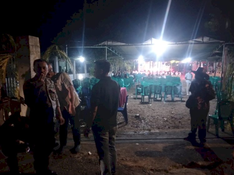 Kanit Lantas IPDA Haris Pimpin Patroli, Imbau Pesta Tidak Melewati Batas Waktu dan Cegah Pekat di Wilayah Hukum Maulafa.