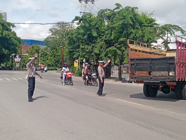 Hari Pertama Operasi Zebra, Banyak Pelanggar diberi Teguran.