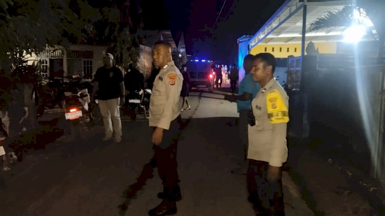 Respon Cepat Polsek Maulafa Redakan Keributan Pemuda Dipicu Konsumsi Miras di Nasipanaf, Berujung Laporan Penganiayaan.