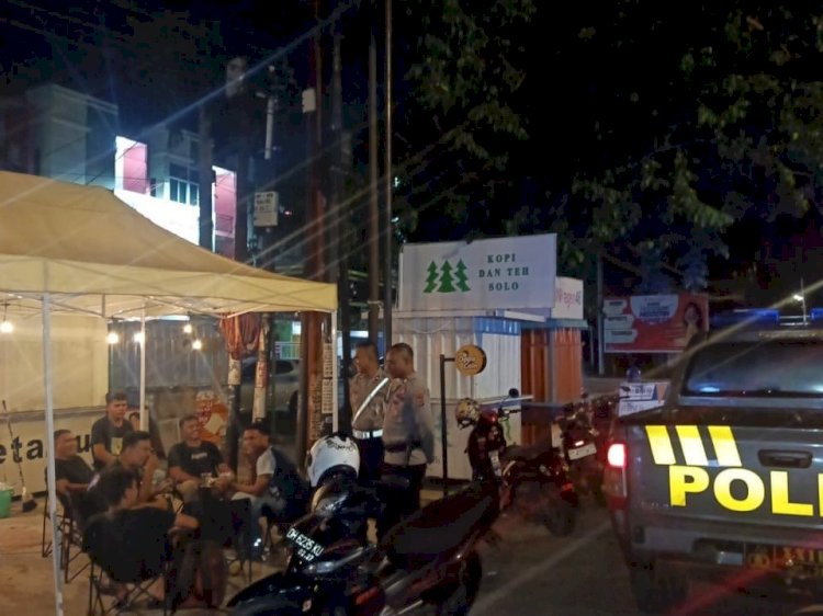 Polsek Kota Raja Intensifkan Patroli Malam, Jaga Keamanan dan Ketertiban Masyarakat.