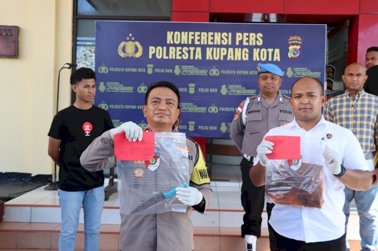 Gara-gara Mabuk Miras Anak Tega Bunuh Bapak,Wakapolresta Rilis Kasus Pembunuhan di Kelapa Lima.