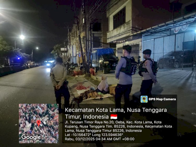 Polresta Gelar Patroli Dialogis Cipta Kondisi, Situasi Kota Kupang Kondusif.