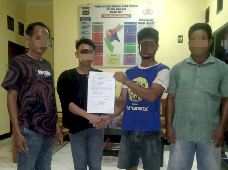 Polsek Maulafa Sukses Lakukan Restorative Justice: Selesaikan Kasus Pengancaman Antar Pedagang Pasar Penfui.