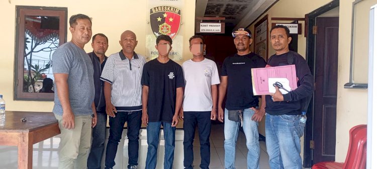 Polsek Alak, Polresta Kupang Kota Serahkan Dua Tersangka Pengeroyokan Anak ke Kejaksaan.