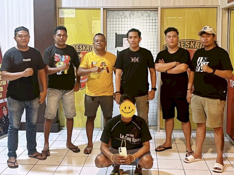 Jatanras Polresta Kupang Kota Tangkap Terduga Pelaku Pencurian HP dan Uang Tunai dalam Waktu Kurang dari 24 Jam