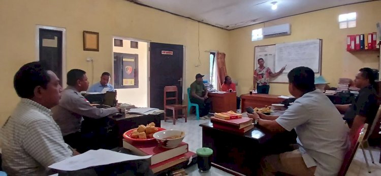 Kapolsek Kota Raja Pimpin Gelar Perkara untuk Optimalkan Proses Penyidikan