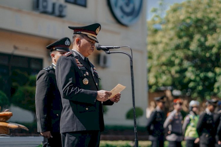 Wakapolresta Kupang Kota Pimpin Upacara Peringatan Hari Bela Negara ke-77