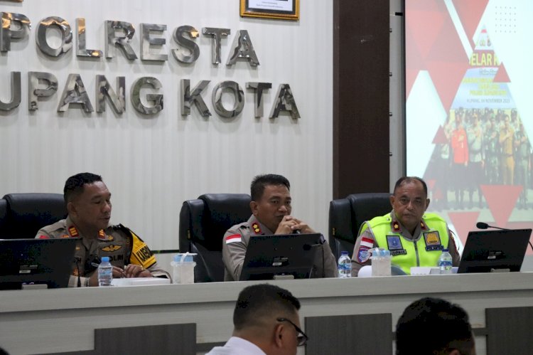 Waka Polresta Kupang Kota Buka Kegiatan Rapat Lintas Sektoral di Aula Bijaksana