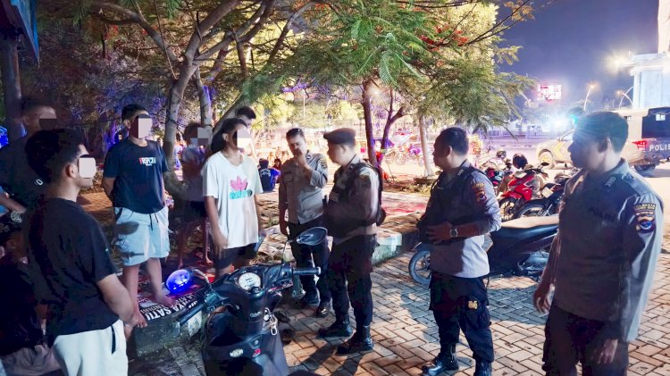 Polresta Kupang Kota Intensifkan Patroli Cipta Kondisi Pasca Operasi Lilin Turangga 2025.