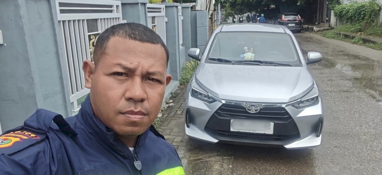 Respon Laporan Warga, Polsek Kota Raja Pastikan Mobil Terparkir di Oetete Aman dan Teridentifikasi.