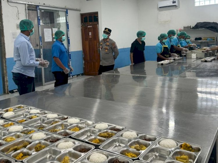 Kapolsek Maulafa Monitoring SPPG Maulafa 2, Tekankan Optimalisasi Layanan Gizi MBG.