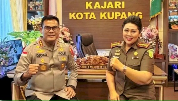 Sinergi Penegakkan Hukum, Kapolresta Kupang Kota Sambangi Kejari Bahas Implementasi KUHP Baru.