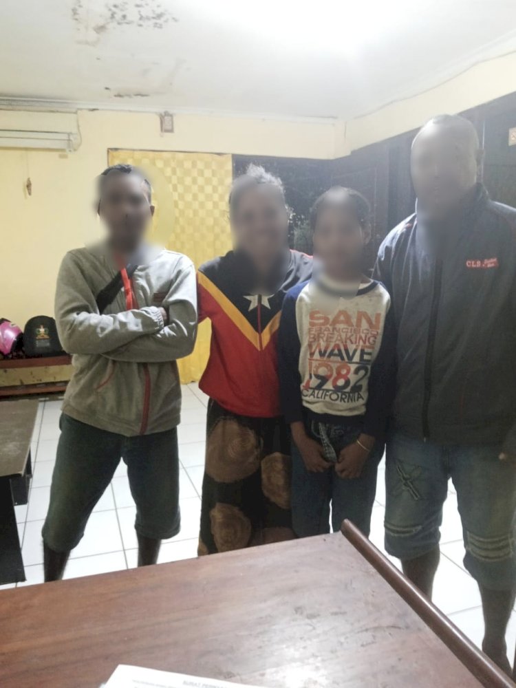 Pendekatan Humanis Polsek Maulafa Damaikan Nenek dan Cucu Korban Penganiayaan di Fatukoa.