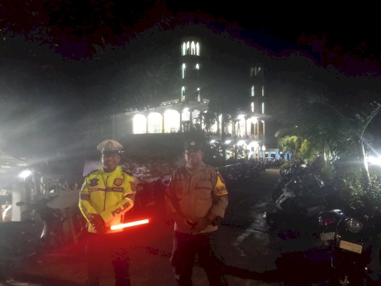 Polsek Kota Lama Siaga Amankan Shalat Tarawih 1447 H, Ribuan Jamaah Beribadah dengan Khusyuk.