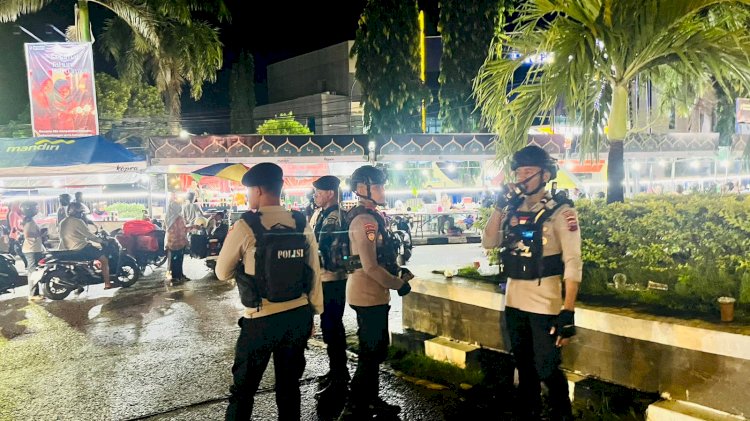 Samapta Polresta Kupang Kota Laksanakan Patroli, Beri Rasa Aman kepada Warga Kota Kupang.