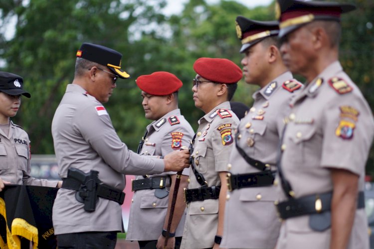 Sertijab Kasat Reskrim dan Kapolsek Kota Lama, Komitmen Polresta Kupang Kota Tingkatkan Profesionalisme dan Pelayanan Masyarakat.