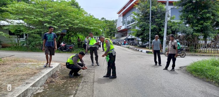 Lakalantas Maut di Kampus Undana: Satu Pengendara Tewas Usai Tabrakan di Perempatan FISIP.