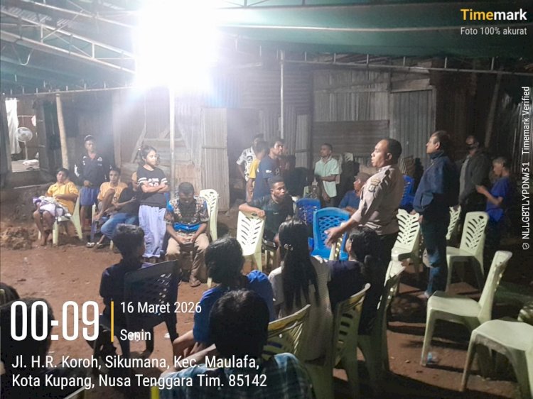 Ciptakan Kamtibmas Kondusif, Polsek Maulafa Intensifkan Patroli Malam di Lokasi Rawan Kriminalitas.