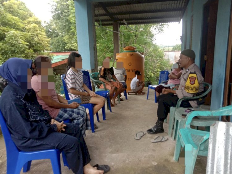 Dipicu Rasa Sakit Hati, Bhabinkamtibmas Respons Cepat Kasus Penganiayaan di Batuplat.