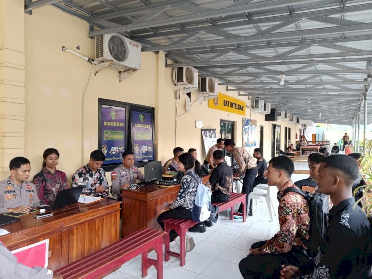 Pastikan Transparansi, Panbanrim Polresta Kupang Kota Intensifkan Verifikasi Pendaftaran Online Polri TA. 2026.