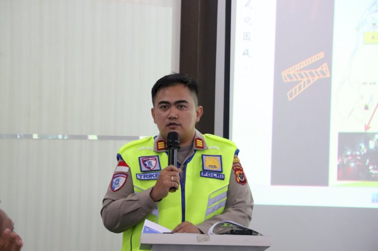 Rekayasa Lalu Lintas Prosesi Jalan Salib 2026, Satlantas Polresta Kupang Kota Terapkan Sistem Buka Tutup.